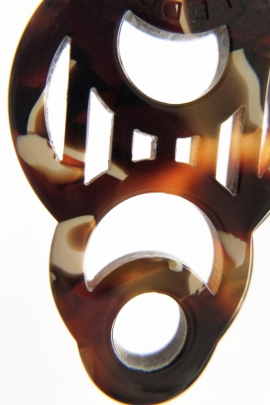 H0430 ピアス［ DECO-MARBLE01 ］// マ...